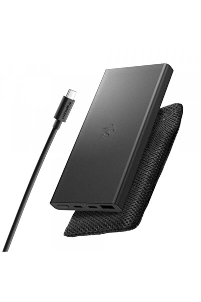 Spigen Εξωτερική μπαταρία, Spigen, 10000mAh, 22.5W, Μαύρο