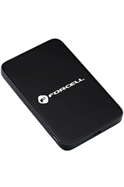 Forcell Εξωτερική μπαταρία, Forcell, 5000mAh, 15W, Μαύρο
