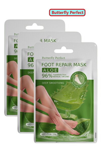 Butterfly Perfect 3Pcs Magic Foot Moisturizing Socks with Aloe Extract and Ri...