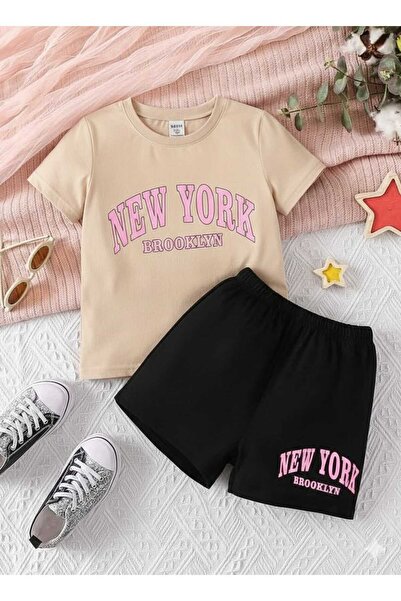 Nice Clothes ΚΑΛΟΚΑΙΡΙΝΟ ΠΑΙΔΙΚΟ ΜΠΛΟΥΖΑΚΙ ΚΑΙ ΣΟΡΤΣ UNISEX (ΕΚΤΥΠΩΣΗ NEWYORK...