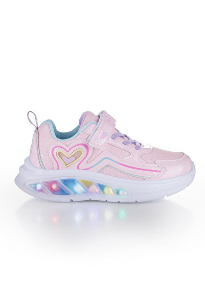 Marco Kids Kız Çocuk Işıklı Parlak Spor Ayakkabı 26Y314