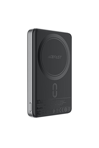 Acefast Baterie externă wireless, Acefast, 10000mAh, 38.7W, Negru