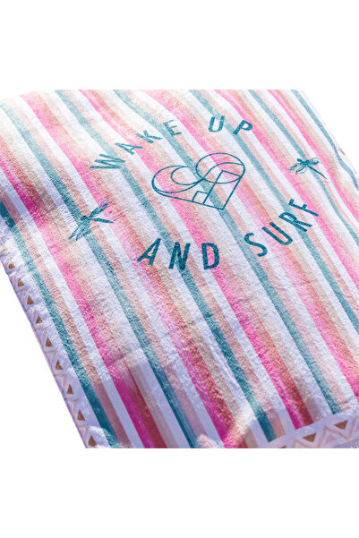 Femi Stories Πετσέτα Παραλίας PARK με Ρίγες Σέρφινγκ 100x160