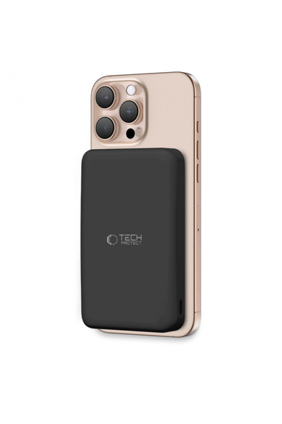 Tech-Protect Εξωτερική μπαταρία, Tech-Protect, 10000mAh, 15W, Μαύρο