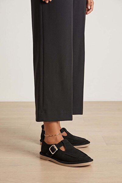 Ayakkabı Fuarı Elit BTBFZ02 Γυναικεία Casual Παπούτσια Μαύρα