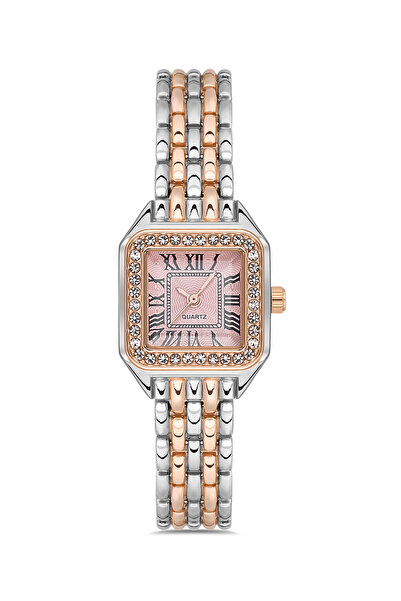 Ticarto Women's Square Stone Minimal Wristwatch Tctsr008014S0521