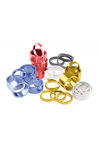 Vp Components Distantier Alu Anodizat Rosu 1-1/8 H-5mm