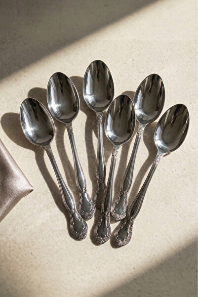 Perotti Royal 6'lı Paslanmaz Çelik Yemek Kaşığı Seti