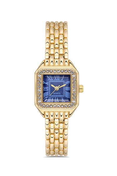 Ticarto Women's Square Stone Minimal Wristwatch Tctsr008008S0515