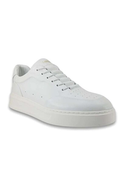 Libero 5491 Genuine Leather Casual Men's Shoes-White