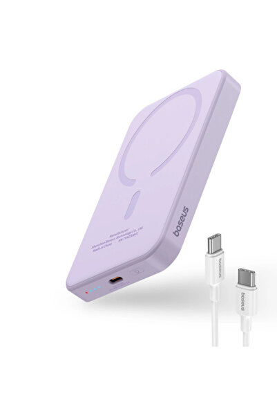 Baseus Εξωτερική μπαταρία, Baseus, 5000mAh, 20W, Μωβ