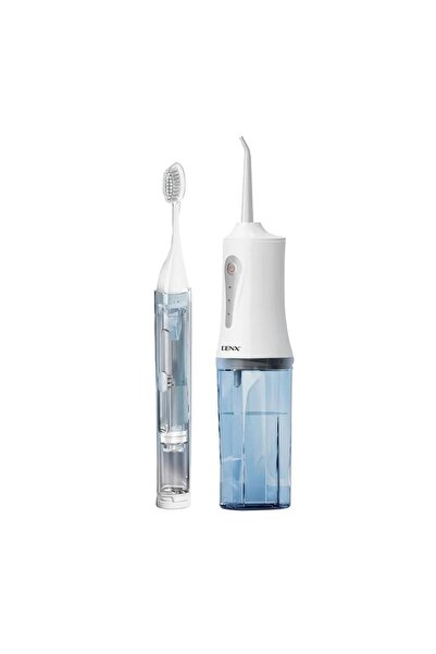 Primo طقم العناية بالأسنان DX2524 مع خزان ماء سعة 190 مل وبطارية تدوم 50 يومًا
