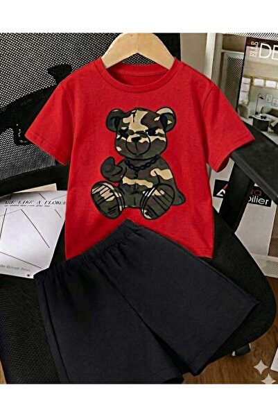 DOCE ELEGANTE ΚΑΛΟΚΑΙΡΙΝΟ ΠΑΙΔΙΚΟ ΣΕΤ ΜΕ ΣΧΕΔΙΟ ΑΡΚΟΥΔΑΚΙ ΚΑΜΟΥΦΛΑΖ