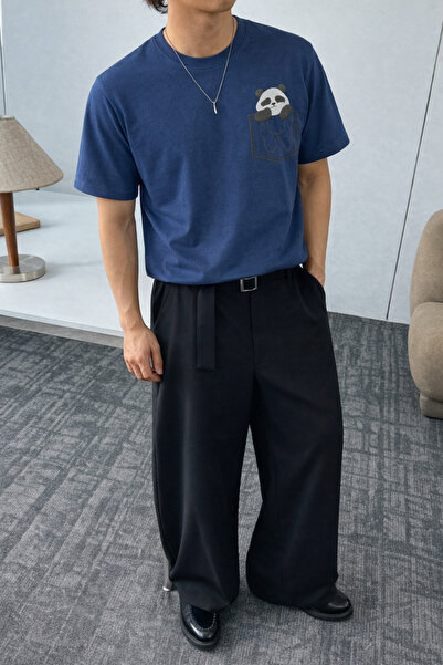 COOL TARZ Μπλουζάκι Unisex με στάμπα Panda – Άνετη εφαρμογή, casual στυλ