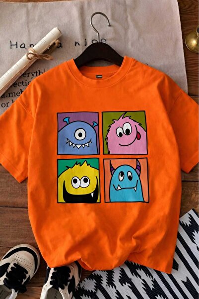 BENROMA ΧΑΡΙΤΩΜΕΝΟ ΠΑΙΔΙΚΟ ΜΠΛΟΥΖΑΚΙ ΟΥΝΙΣΕΞ ΜΕ ΣΤΑΜΠΑ ΤΟΥ ΤΕΡΑΤΟΥ 6GH4