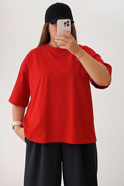 E-ROMA Plus Size Oversized Unisex T-Shirt 1ft1