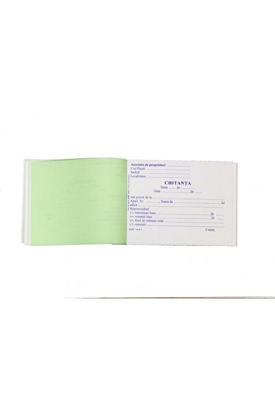 Libra Carnet de chitanțe A6 pentru Asociații de Proprietari de Locuințe