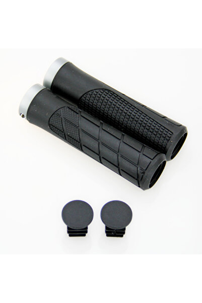 DSX Set 2 mansoane bicicleta Jet G-316 lock-on, culoare negre