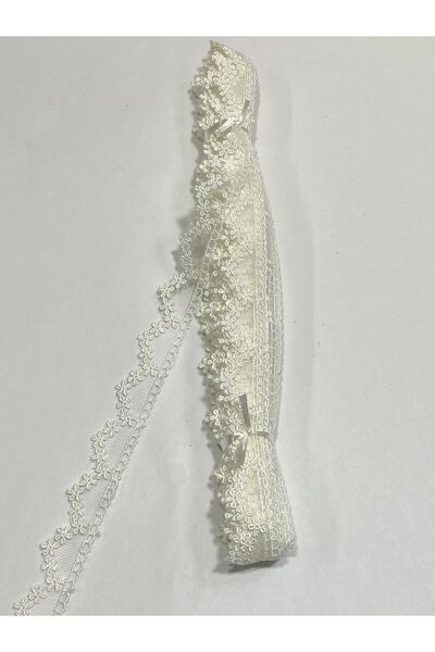 karantuhafiye Λεπτό Γκιπούρ / 1 Τεμάχιο Λεπτό Τούλι Γκιπούρ (9 μέτρα) / Χρώμα...