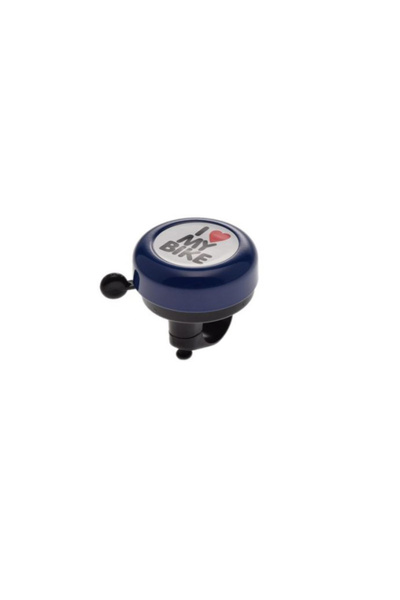 WMX Bicycle bell, blue color, I Love My Bike message