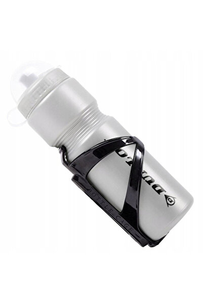 DSX Bidon argintiu si suport negru, DUNLOP, capacitate 750ml