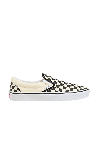 Vans UA Κλασικά Σλιπ-ον Παπούτσια με σχέδιο σκακιέρας Μαύρο Λευκό