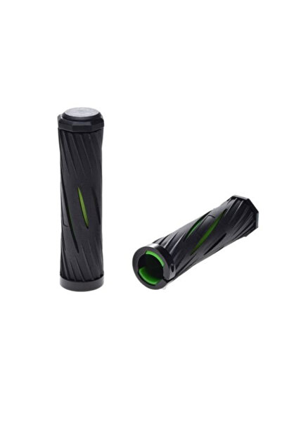WMX Mansoane bicicleta din cauciuc, 120mm, culoare negru/verde