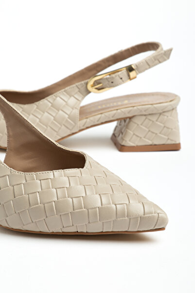 Dubais Shoes nou sezon pantofi cu toc pentru femei cu aspect tricotat și spat...