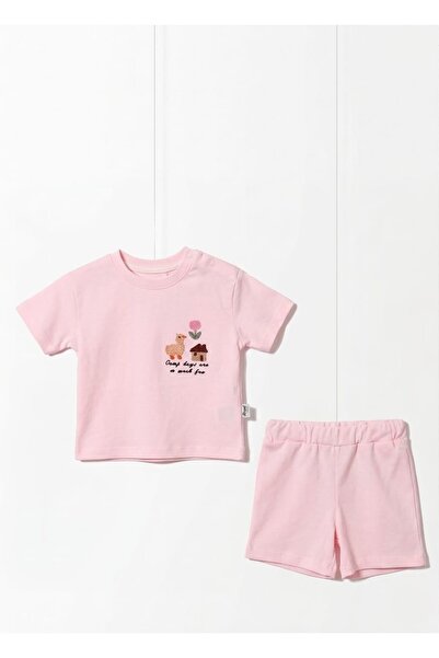 ENSONO Duck Embroidered Top and Bottom Summer Set