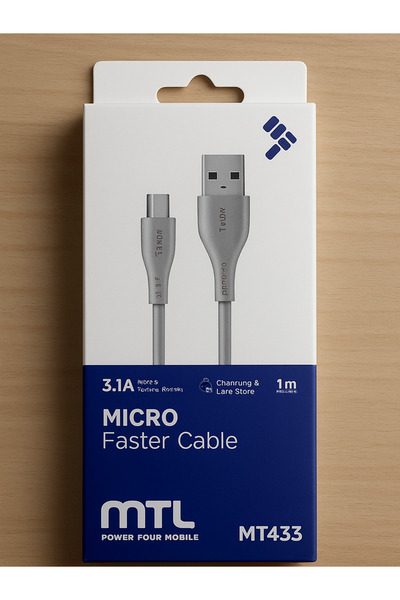 genel tr Mikro Hızlı Şarj Kablosu 3.1A