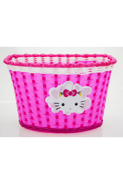 DSX Cos biciclete copii HL-BS02-Kitty pentru roti 16", material plastic, culo...