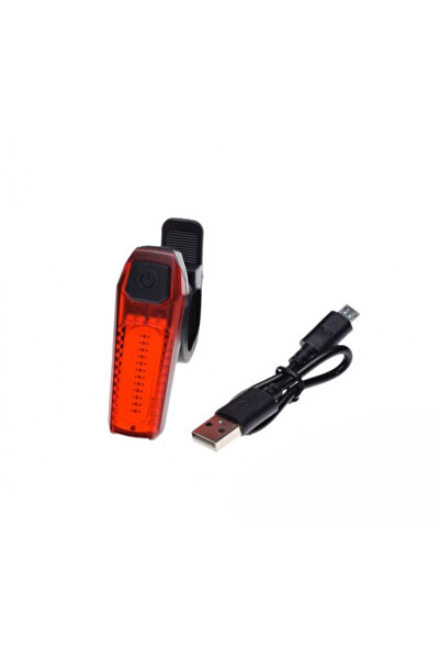 WMX Cob LED bicycle tail light, USB charging, 90 lumens