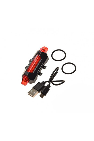 WMX LED bicycle taillight, USB charging, universal mount