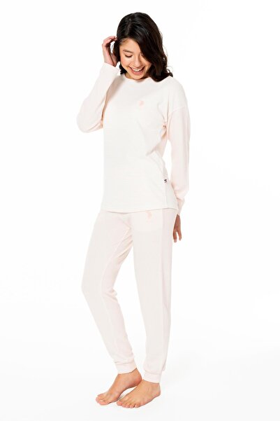 U.S. Polo Assn. Γυναικεία υφασμάτινα ρούχα με στενό πόδι Uzunkol για το σπίτι