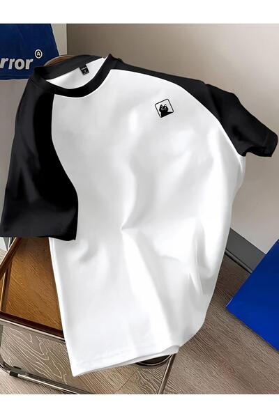 Massgai Μπλουζάκι Unisex Design με στάμπα γάτας, υπερμεγέθη, χτενισμένο βαμβα...