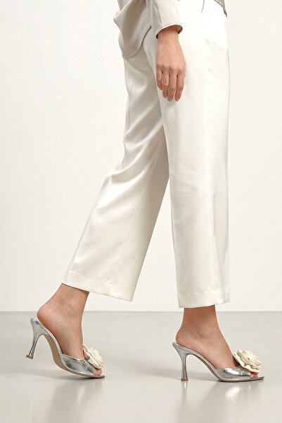 Gökhan Talay Rodeya Εύκαμπτη Μαλακή Αντιολισθητική Σόλα (8 εκ.) Λαμέ Μεταλλικ...