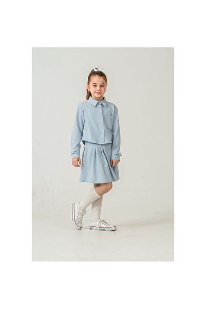 JABBER Woven 2-Piece Set with Girls' Shirt and Skirt