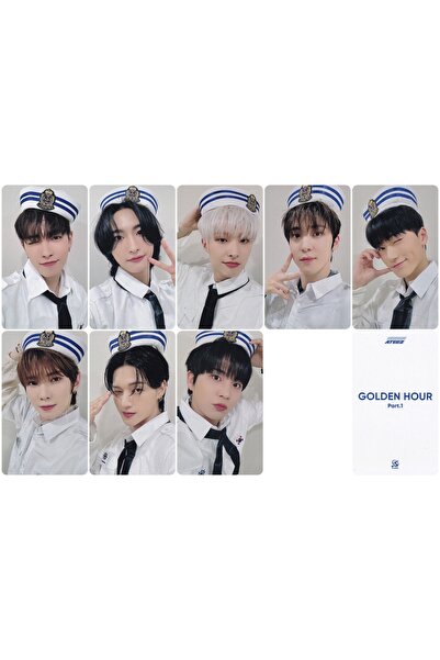 Home ATEEZ GOLDEN HOUR Fanmade Fotokart Seti