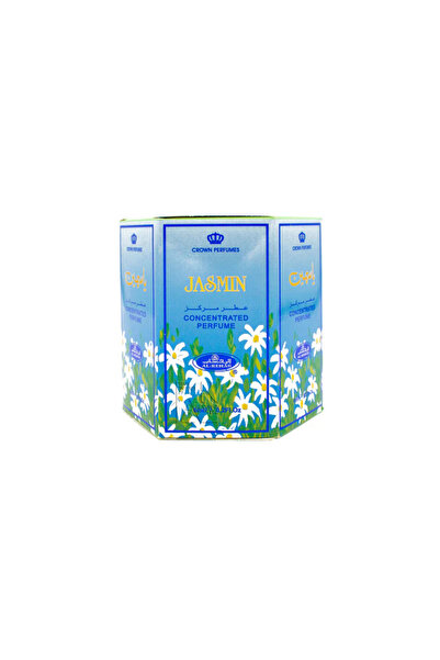 Al Rehab perfumes Jasmin Concentrated Perfume Oil Without Alcohol 6ml (Pack o...