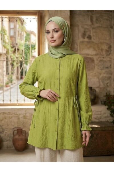 SHİROSA Τουνίκ με δαντελένια λεπτομέρεια για το προσκλητήριο