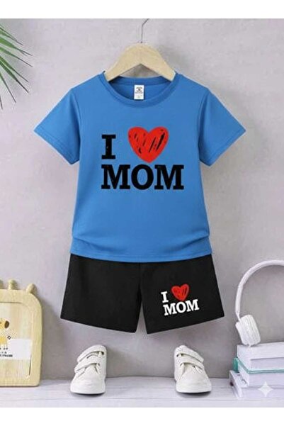 Nice Clothes ΚΑΛΟΚΑΙΡΙΝΟ ΠΑΙΔΙΚΟ ΜΠΛΟΥΖΑΚΙ ΣΟΡΤΣ UNISEX (ΕΚΤΥΠΩΣΗ I HEART MOM)