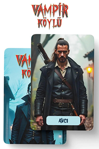JOY SMART Vampir Köylü Rol Yapma Oyunu 5-15 Kişilik Parti ve Grup Oyunu Sosyal Blöf Oyunu Eğlenceli Kutu Oyunu