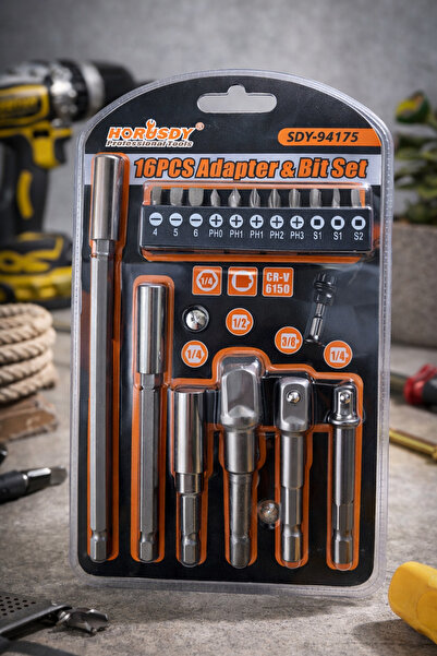 ABABEY Σετ Μυτών και Αντάπτορων, 16 Τεμάχια