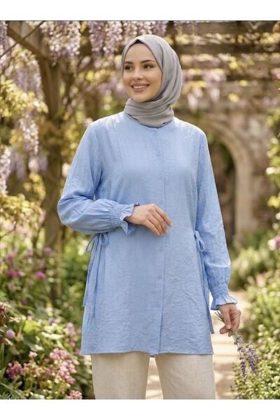 SHİROSA Τουνίκ με δαντελένια λεπτομέρεια για το προσκλητήριο