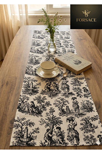 FORSACE Μοντέρνο Κλασικό Φυσικό Θεματικό Λινό Ανθεκτικό στους Λεκέδες Κάλυμμα...