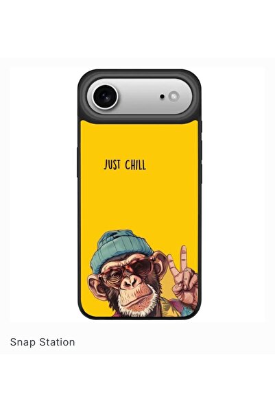 SNAPSTATIONRO Θήκη προστασίας, MagSafe, iPhone 17 Air - Funky Monkey Peace BRO