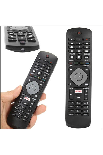 TechGS Τηλεχειριστήριο γενικής χρήσης Philips για Έξυπνη τηλεόραση 4K UHD NET...