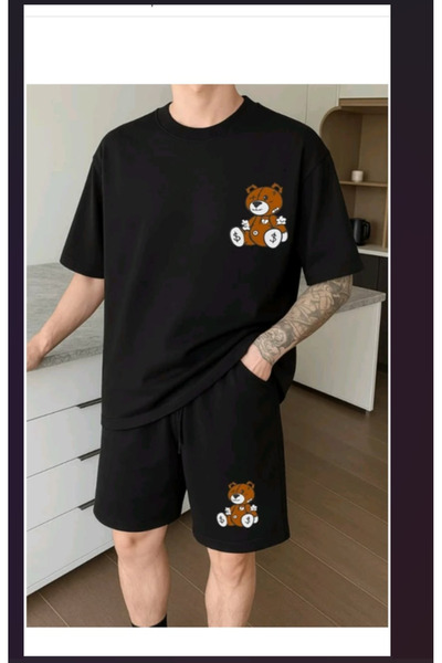 Joetsu Σετ μπλουζάκι και σορτς με στάμπα AYI