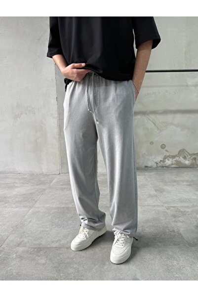 DIFRANSEL JEANS Φαρδιά φόρμα με ελαστικά στα μπατζάκια και τη μέση