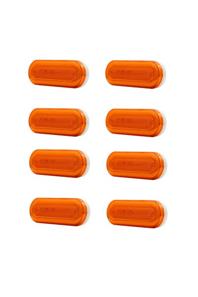 ERK Καθολικά φώτα πλευρικής σήμανσης LED για φορτηγά και ρυμουλκούμενα 12–24V...